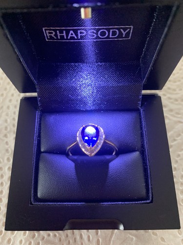 14k yellow gold tanzanite aaa - 14k,