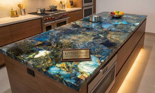 36x24 Labradorite Blue Granite