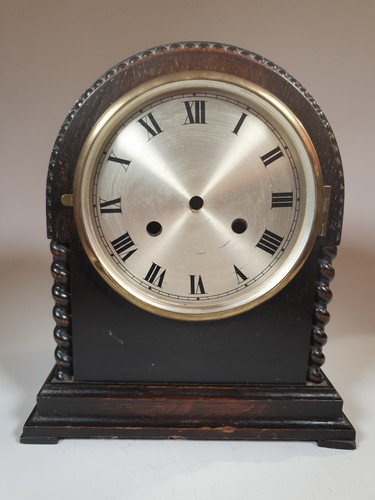 Vintage mantel clock case - clock,