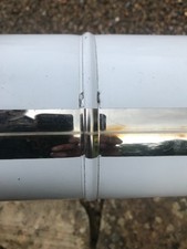 Metal Stove Pipe Connector Stainless Steel Chimney Flue Liner Coupler Tube Join