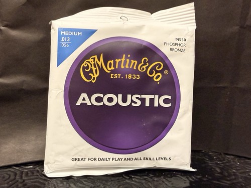 Martin acoustic guitar - martin, strings