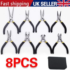 8Pcs Assorted Mini Pliers Set