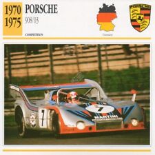 1970-1975 PORSCHE 908/03 Racing Classic Car Photo/Info Maxi Card