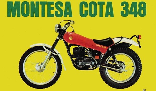 Nos petrol tank montesa cota - petrol,