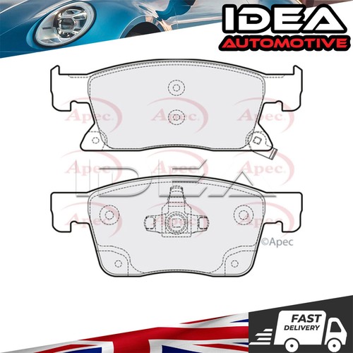 Brake pads set front - idea, fits