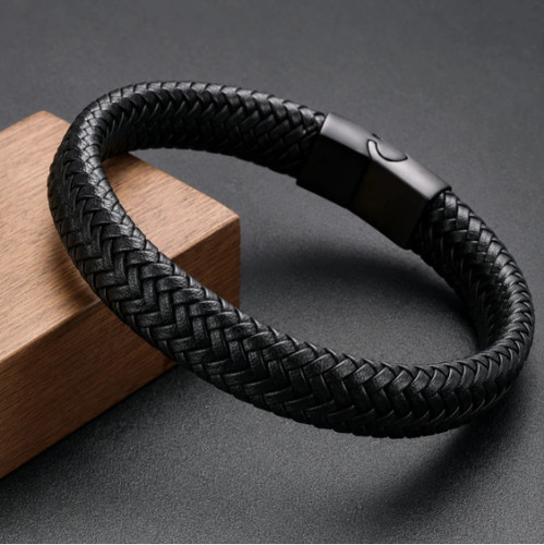 Mens braided surfer wristband - mens,