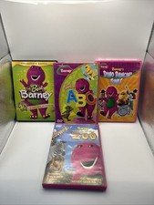 Lot Of 4 Barney DVDs Kids