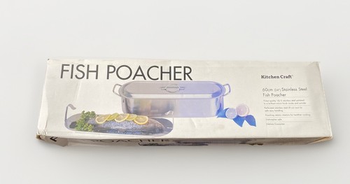 Stainless steel fish poacher - stainless,