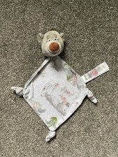 Primark Disney Jungle Book Baloo Bear Comforter Blanket Soft Toy Soother Blankie