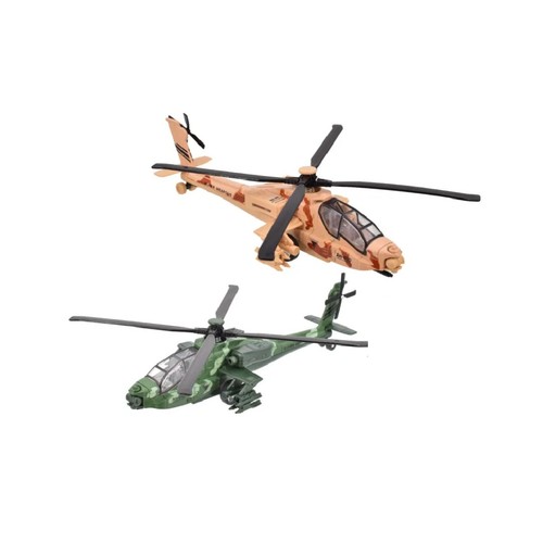 Die cast apache helicopter - cast,
