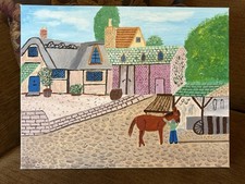 Original Oil On Canvas