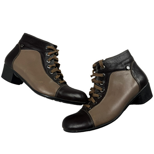 Vintage genuine leather ankle - genuine,