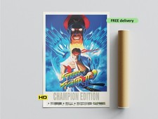 Street Fighter II A1 Poster