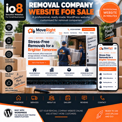 Removal company website - company, –