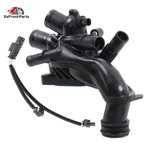 Engine cooling thermostat with - cooling,