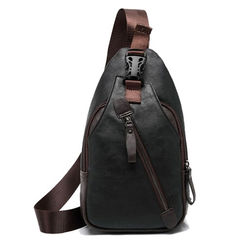 Black men chest bags pack - chest,