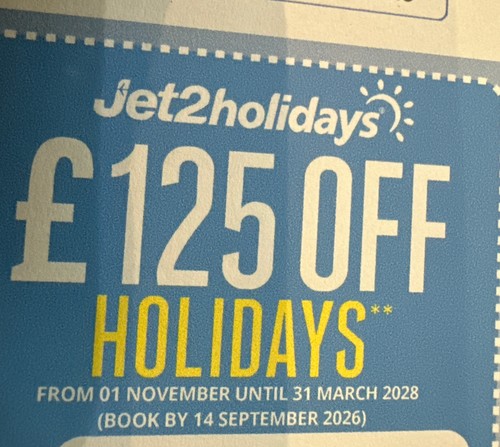 Jet2 holiday voucher code - voucher,