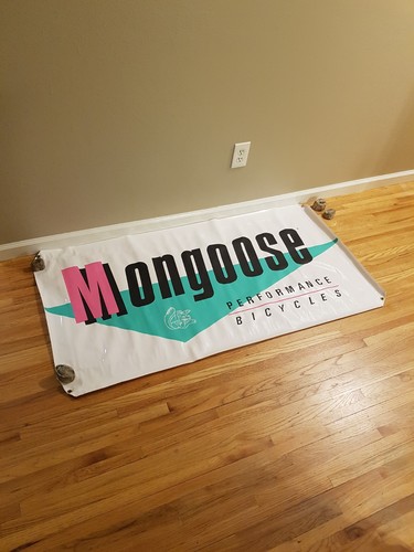 Mongoose bmx banner original - banner,