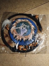 Wolf Hanging Dream Catcher