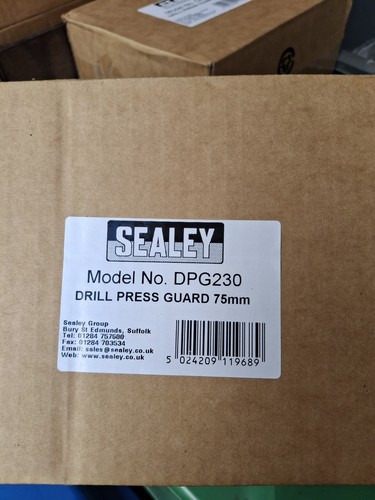 Sealey drill press guard 75mm - sealey,