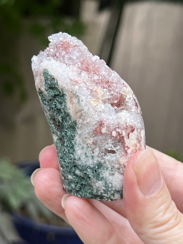 Large brazilian pink amethyst - brazilian,