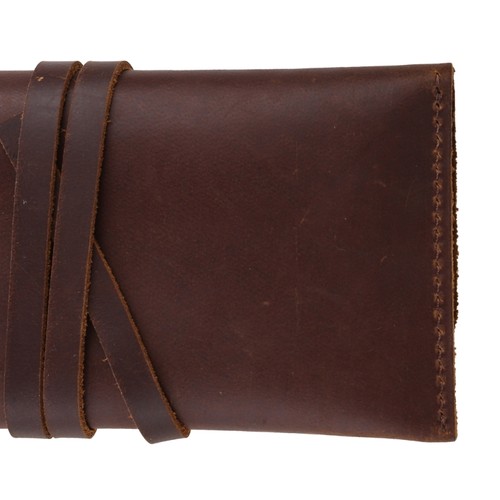 Handmade cowhide leather pen - handmade,