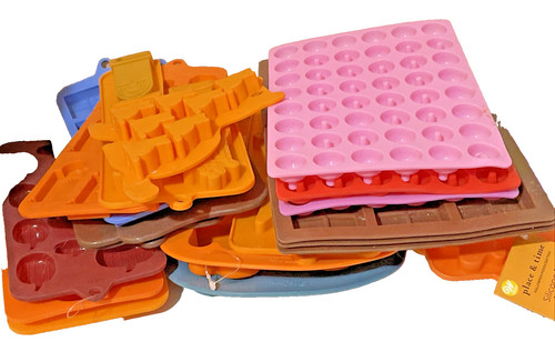 Wax melt silicone molds - wax, 25