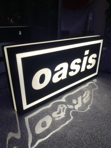 Oasis led light box - light, sign