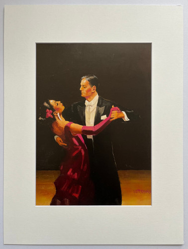 Jack vettriano mounted print - jack,