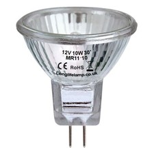 10 MR11 10w Halogen Bulbs Spot Lamp 12v £14.99 delivered