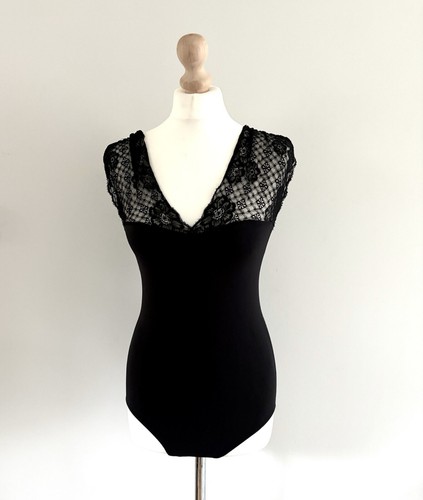 Aubade black bodysuit lace - bodysuit,