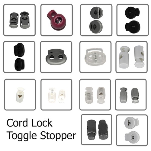 Plastic cord locks toggles - cord,
