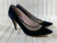 Chloe Black Suede Pointed Toe