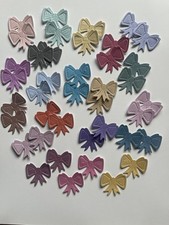 40 bow die cut shapes for card
