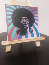 Pop Art Jimi Hendrix  Acrylic