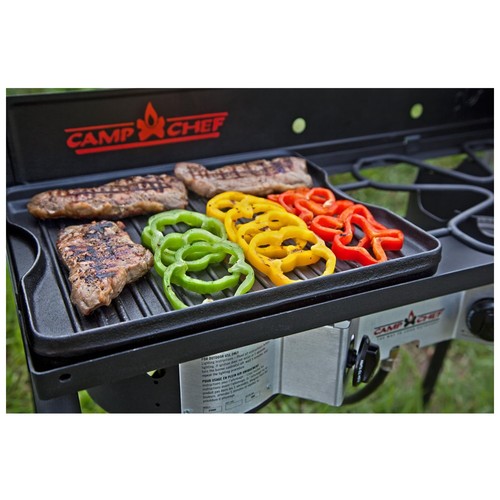Versatile cast iron grill - cast,