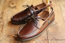 Paraboot brown leather - leather, boat