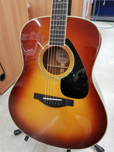 Yamaha acoustic guitar ll6sb - yamaha,