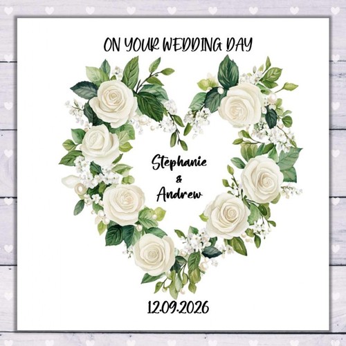 Wedding day card - wedding,