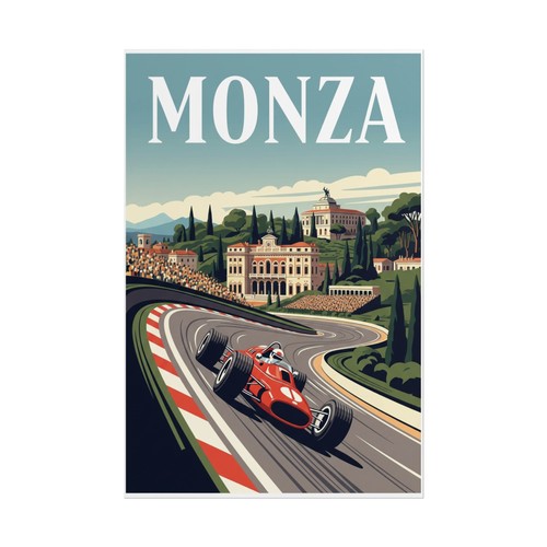 Ferrari monza poster - ferrari,
