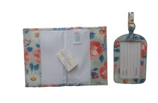 Luggage tag and passport - luggage,