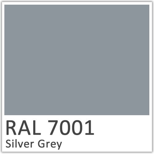 Powder coat silver grey - powder,