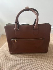 Tan large city bag, Zara tote