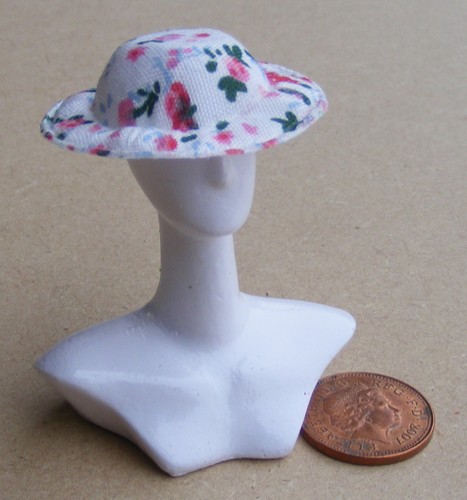 Dolls house ladies hat multi - dolls,
