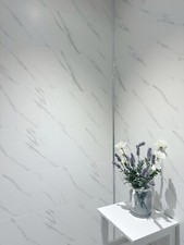 White Marble Grout Line Tile
