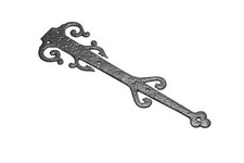 Pair of 8" Ornate Scroll