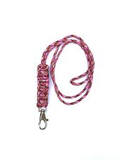 Cobra Stitch Design Dog Whistle Lanyard - Pink Camo - For ACME Whistle