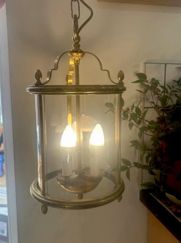 Vintage brass glass - vintage, &