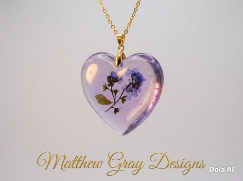 Beautiful transparent pendant - beautiful,