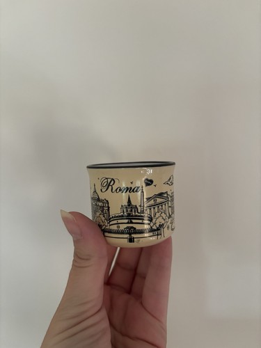 Ceramic souvenir mug rome - souvenir,